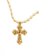 Load image into Gallery viewer, Heart Cross Necklace
