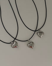 Load image into Gallery viewer, Puffy Heart Cord Necklace
